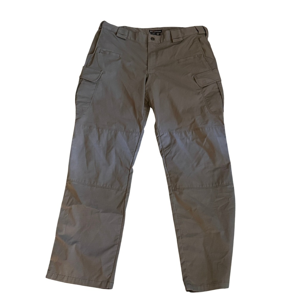 5.11 Tactical Cargo Pants Mens 38x34 Gray‎ Good Ripstop Utility Workwear